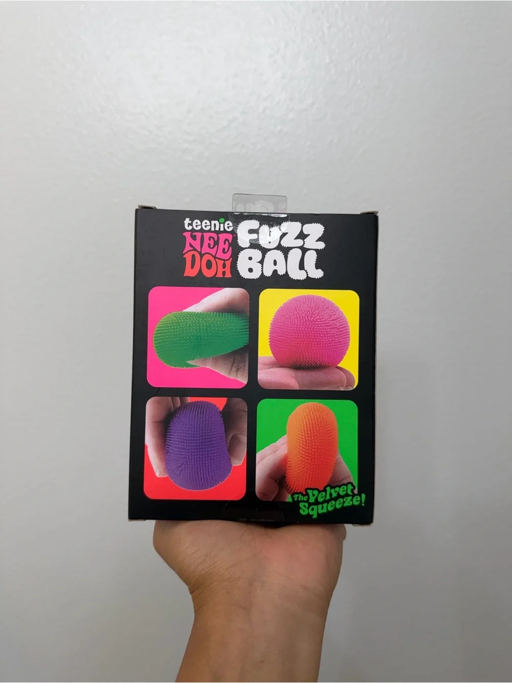 NEW Needoh Teenie Fuzzball 4-pack